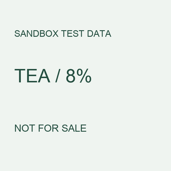 Sandboxテスト商品・お茶8%（実商品販売なし）
